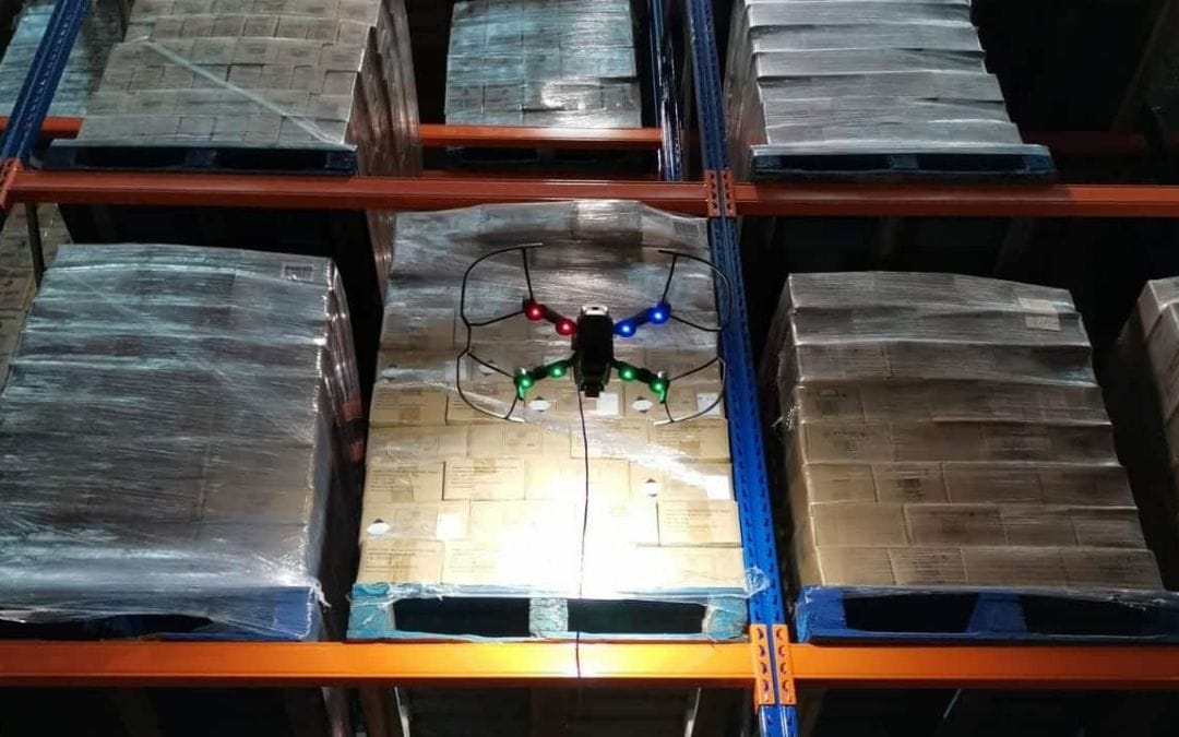 Maximising productivity from the application of drones in warehouses
