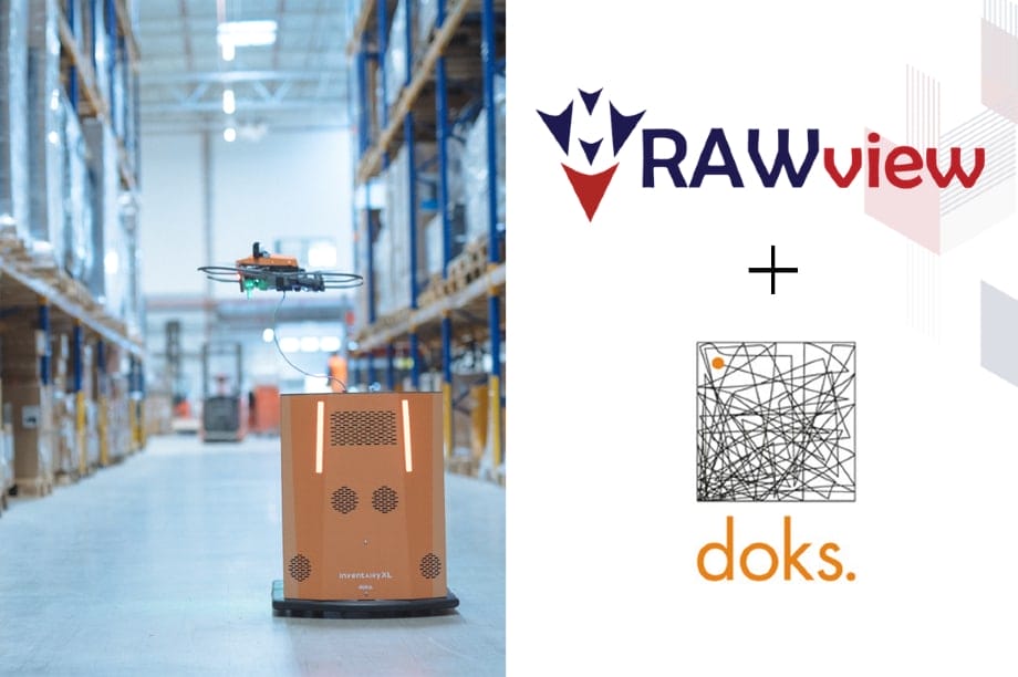 Autonomous warehouse drones from RAWview & doks. innovation set to bring huge savings to 100’s of warehouse operators