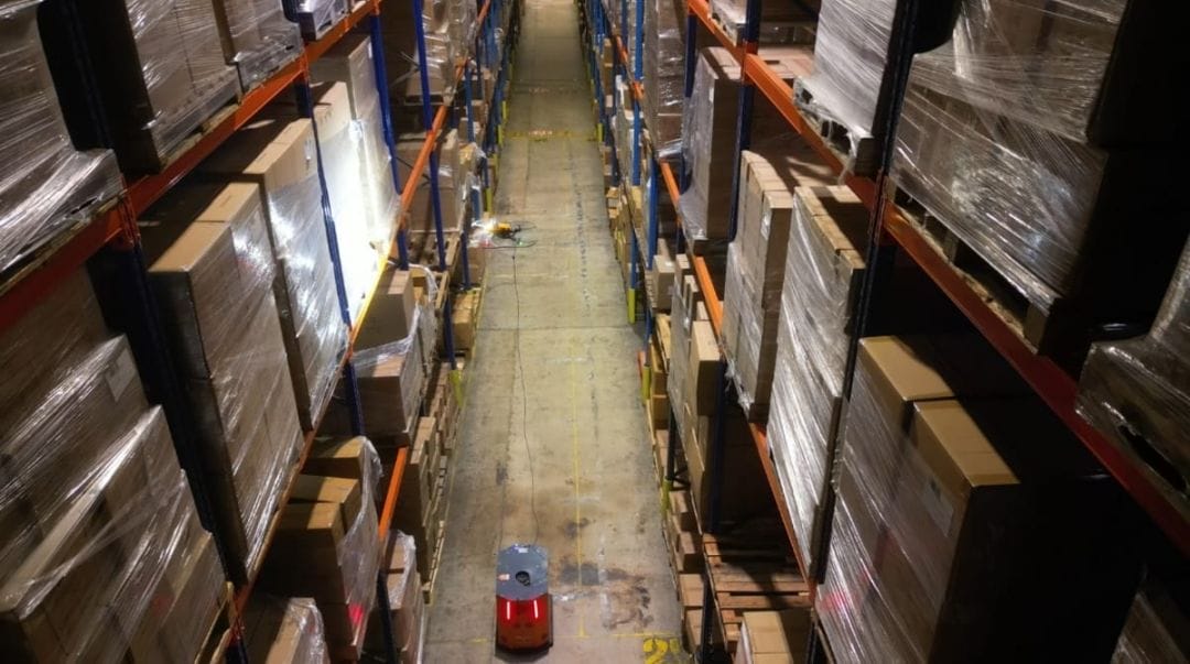 Warehouse drone for inventory management